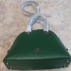 Coach Katy Satchel Green